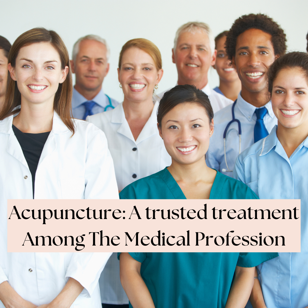 Professionals trust acupuncture