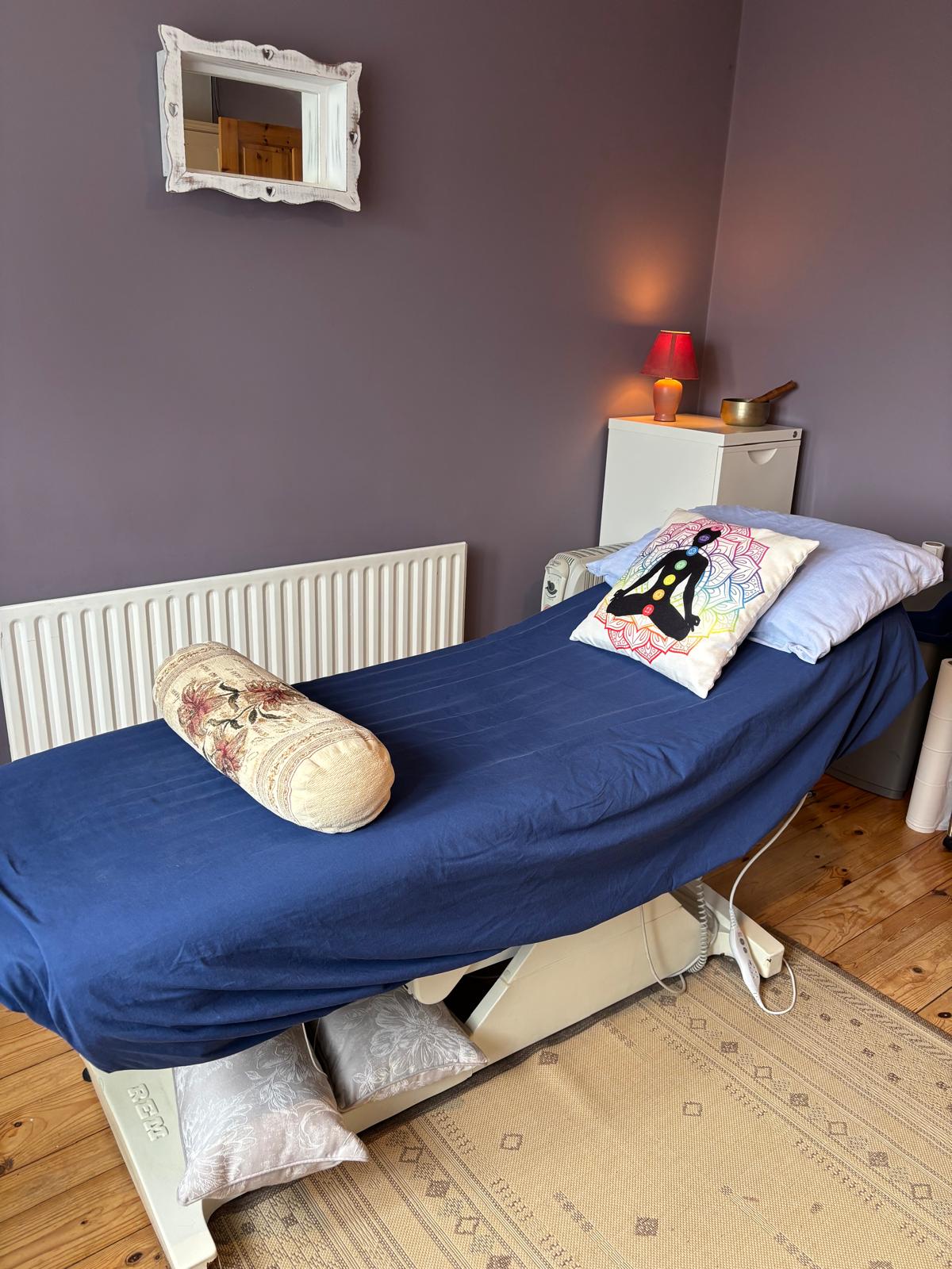 relaxing treatment room